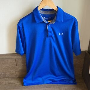 Under Armour Men's Royal Blue Polo Shirt